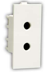 India 6 Amp 2 Pin Socket